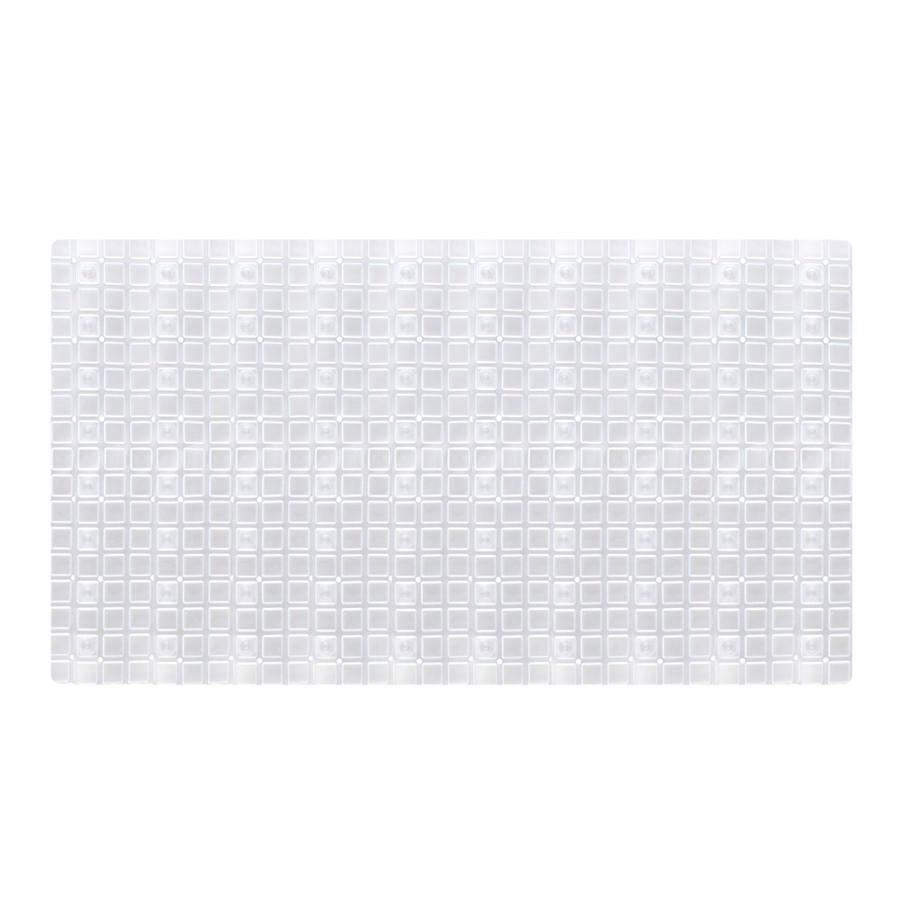 Csúszásgátló kádbetét, átlátszó PVC, 70×40 cm